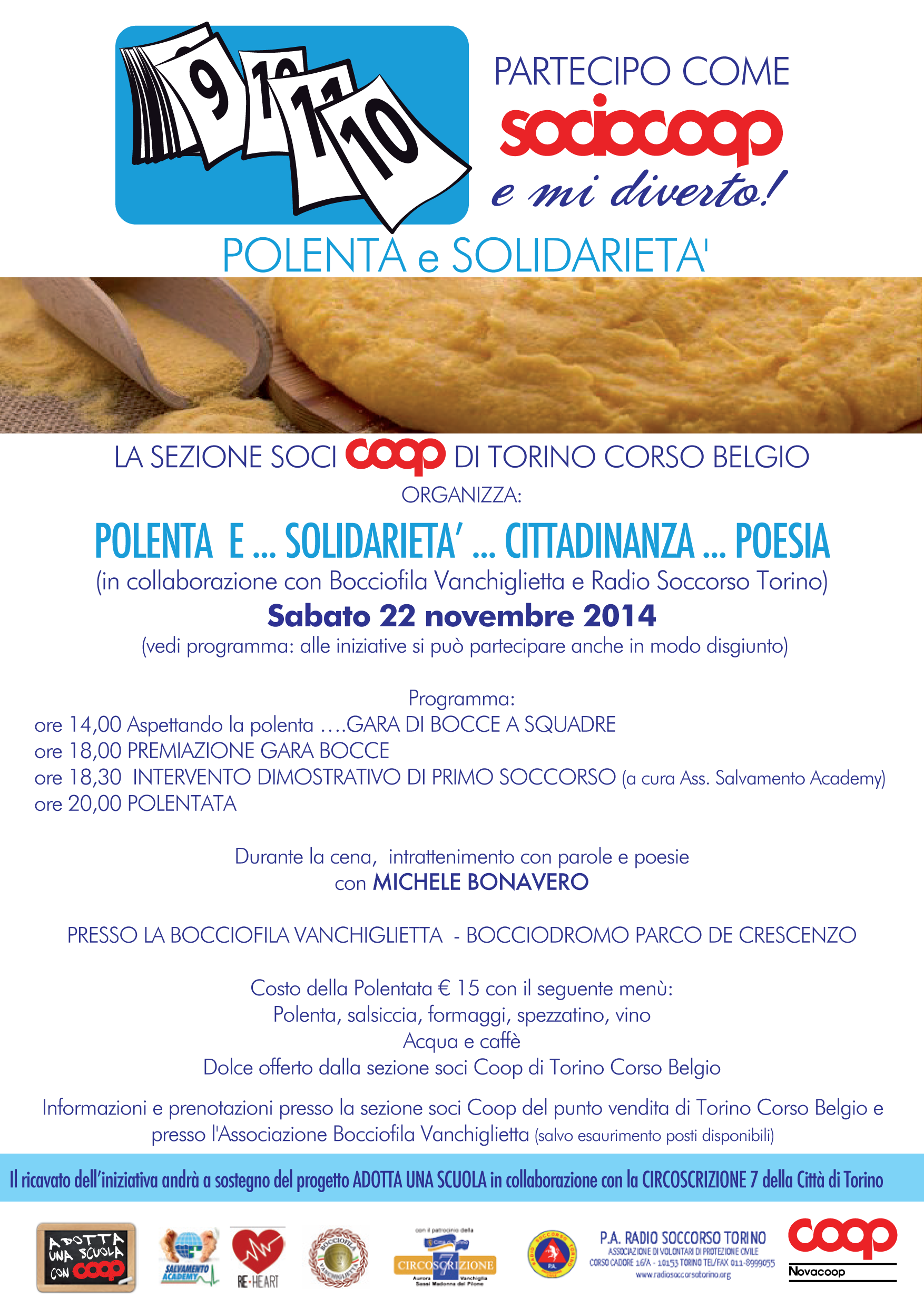 Polenta e solidarietà