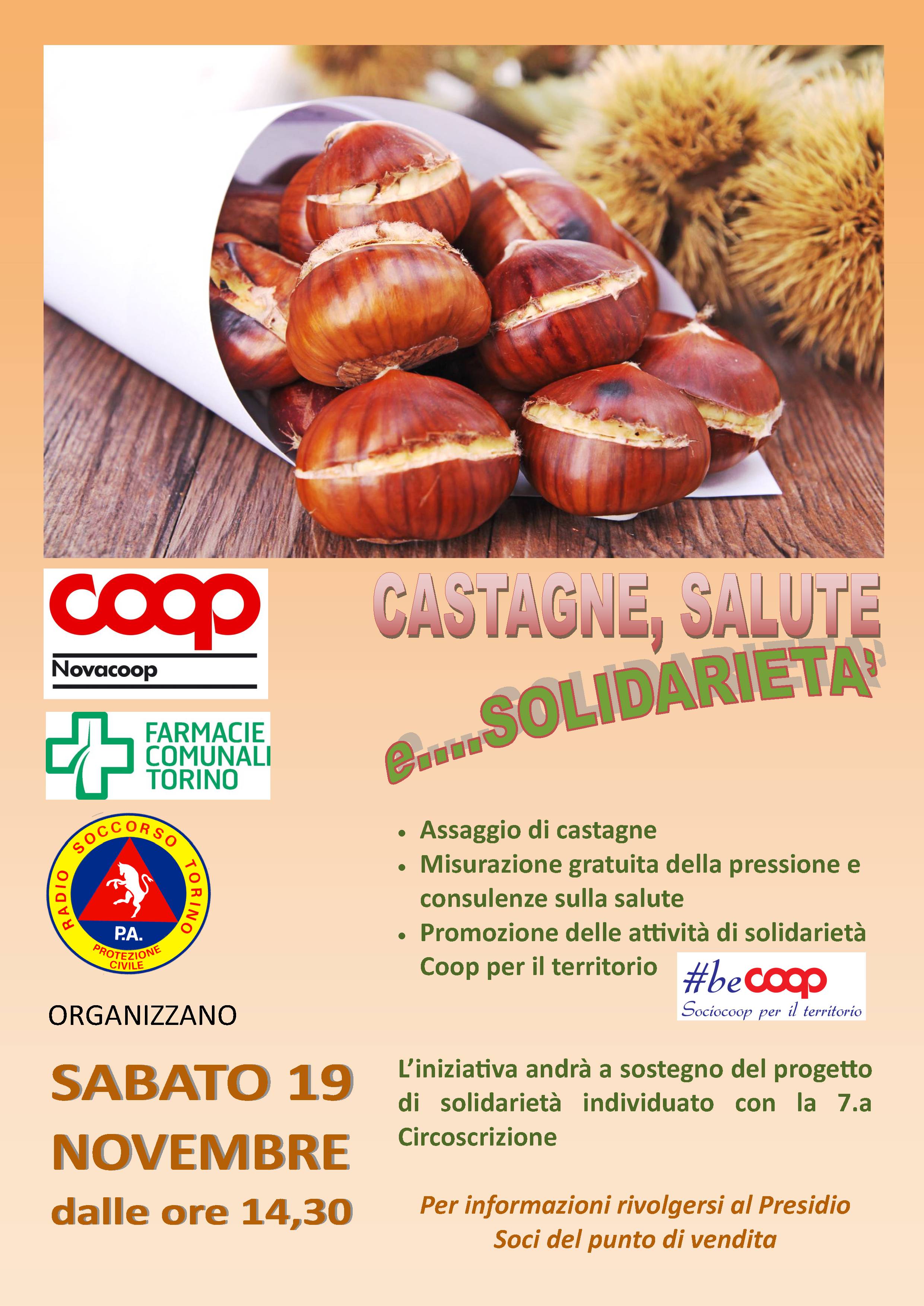 Castagnata – Sabato 19 Novembre