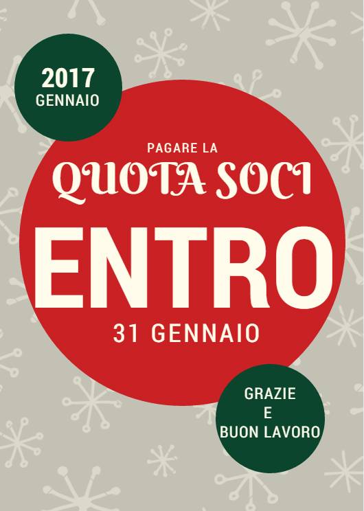 Quota Associativa 2017