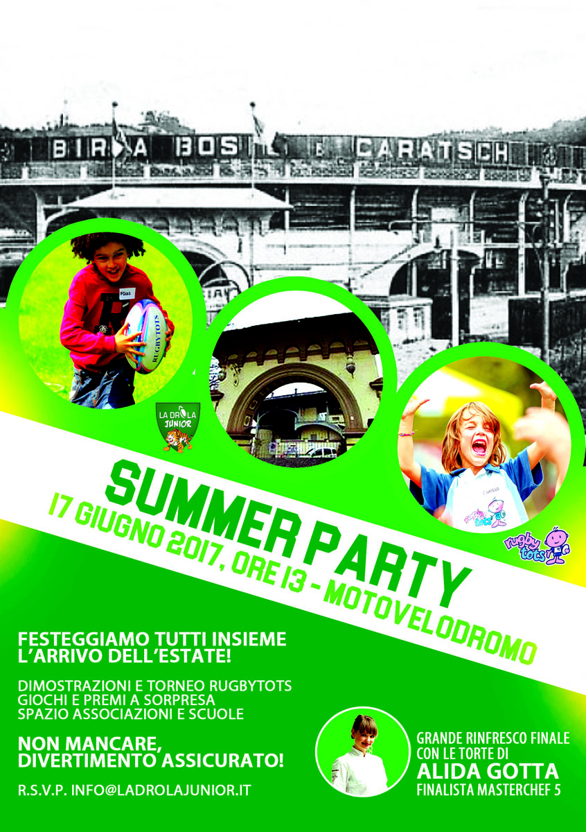 Summer Party – 17 Giugno 2017, ore: 13 Motovelodromo